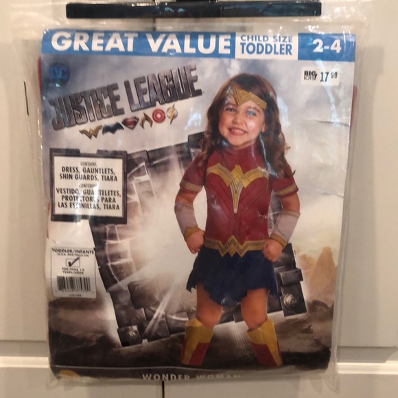 NEWT! Child’s Wonder Woman Costume. Never opened. - Picture 1 of 6